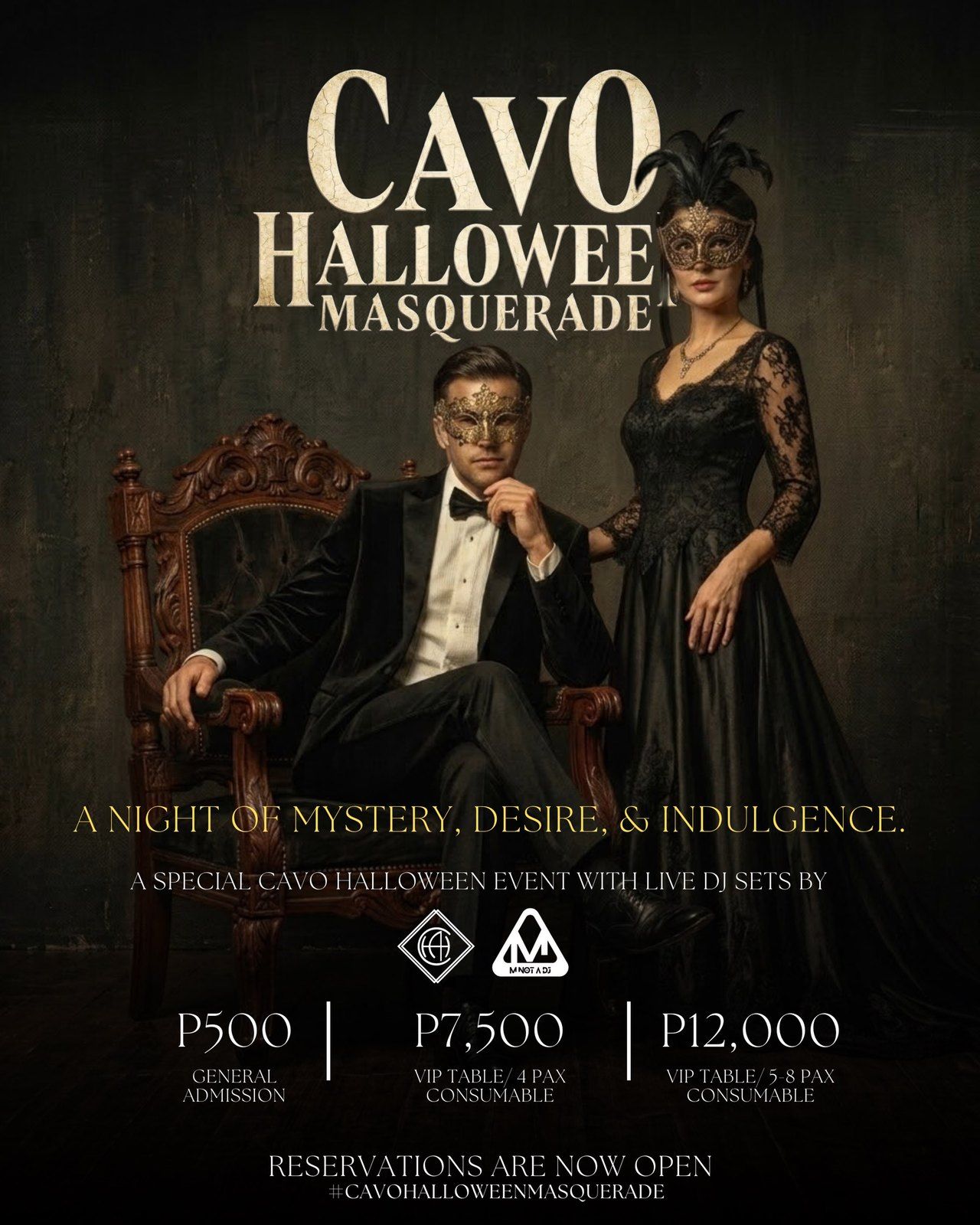 Poster: Cavo Halloween Masquerade