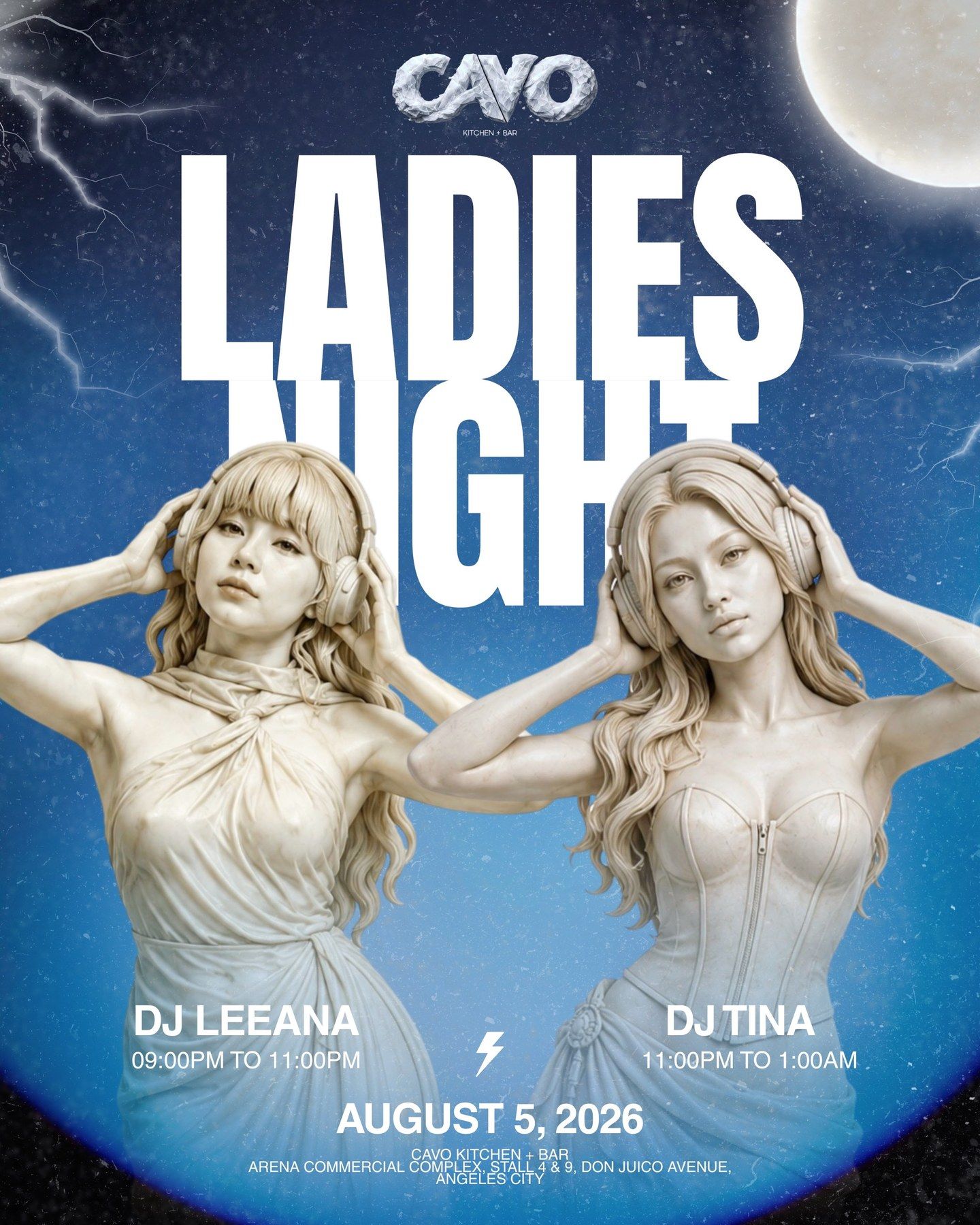 Poster: Cavo Ladies Night: the first edition